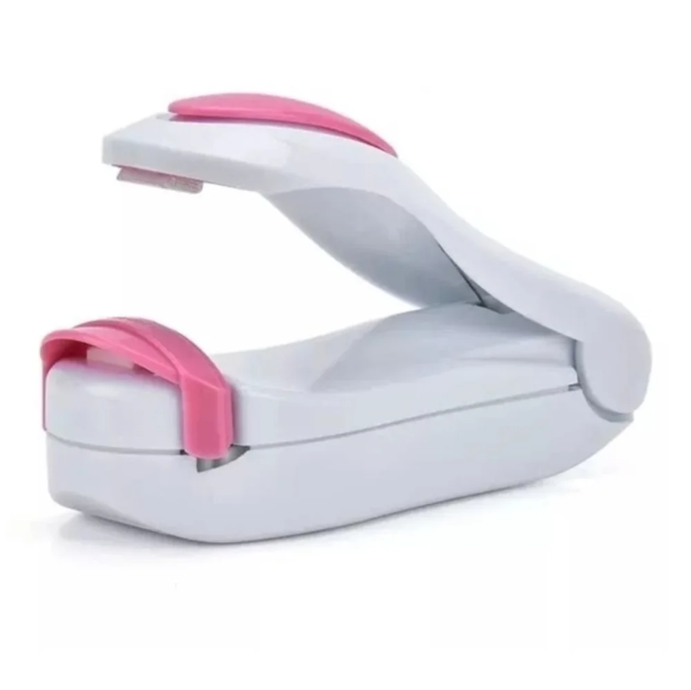 Mini Handheld Heat Bag Sealer, Food Sealer, Plastic Bags Food Saver Storage Pink